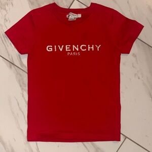 Givenchy Kids Bold Red Tee